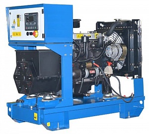 Дизельный генератор АД-12С-230-1РМ13 однофазный (открытый)